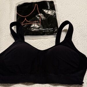 Shapermint Black Wirefree Bra